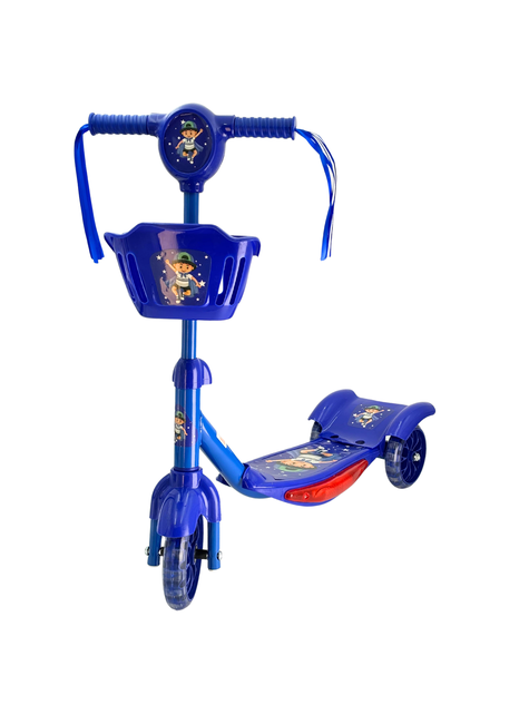 PATINETE DE RODAS SCOOTER DOG TOYS Azul para Meninos
